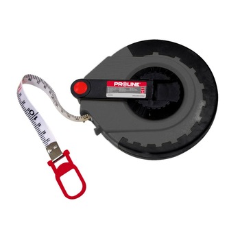 Ruleta lunga cu banda din fibra intarita, Profi Tools, 30m Ruleta lunga cu banda din fibra intarita, Profi Tools, 30m