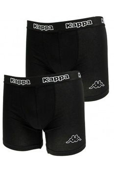 Set 2 Bucati Boxeri Barbati Kappa Boxers, Negru, M Set 2 Bucati Boxeri Barbati Kappa Boxers, Negru, M