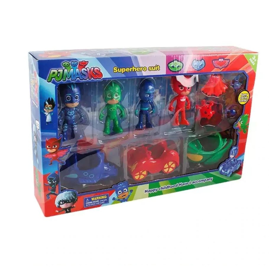 Set 4 figurine Eroi in Pijama