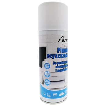 Spuma de curatare, ART AS-05, pentru suprafete plastic si metal, 400 ml Spuma de curatare, ART AS-05, pentru suprafete plastic si metal, 400 ml