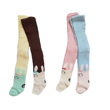 Set din 4 perechi de dresuri fetite, imprimeu colorat, varsta 0-6 luni Set din 4 perechi de dresuri fetite, imprimeu colorat, varsta 0-6 luni