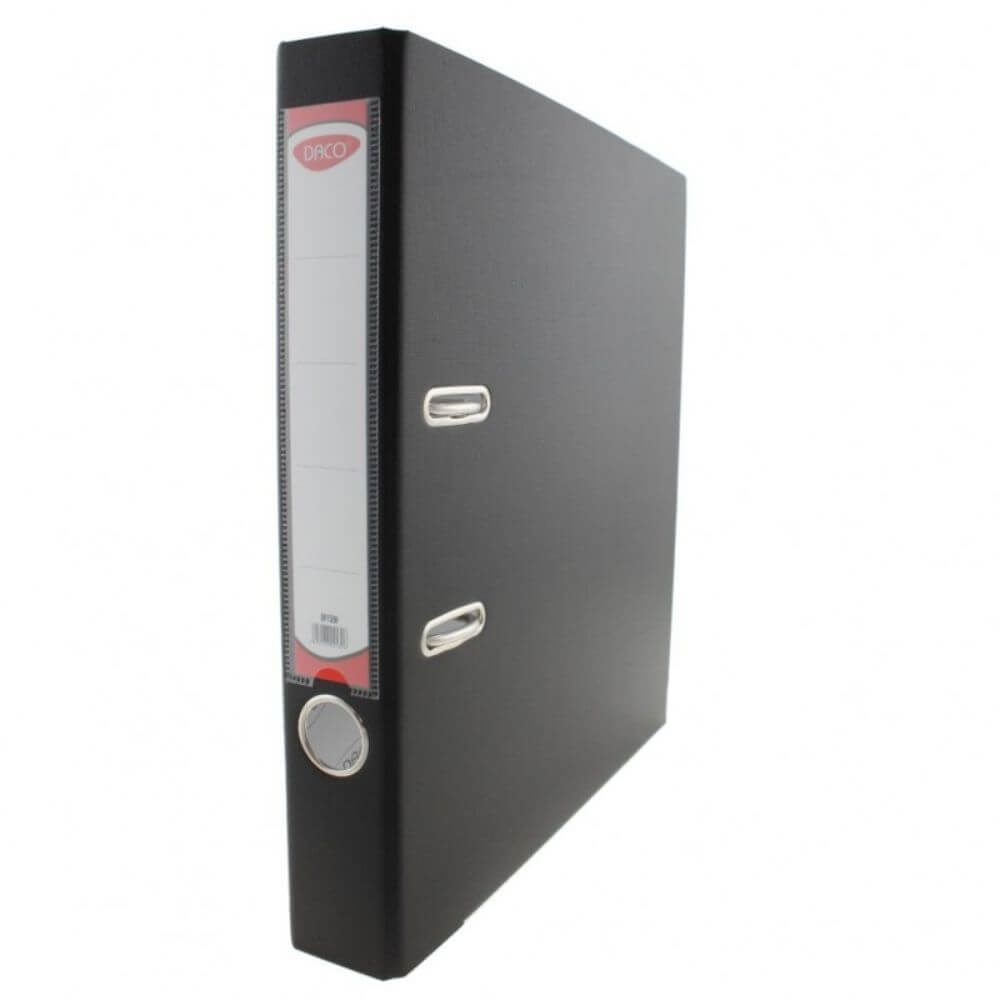 Biblioraft Plastifiat DACO 50 mm, Negru