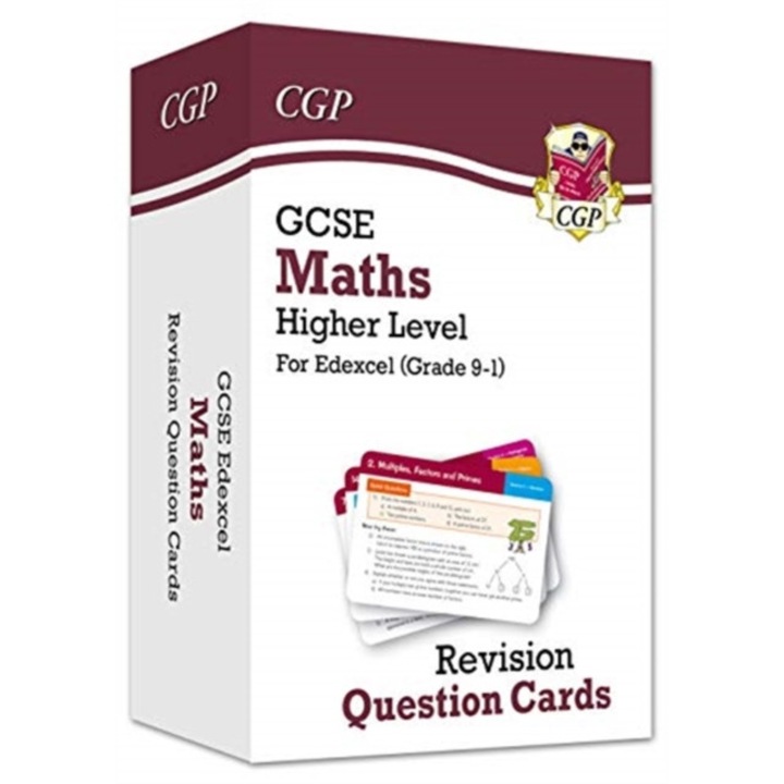 New Grade 9-1 GCSE Maths Edexcel Revision Question Cards - Higher, Books CGP
