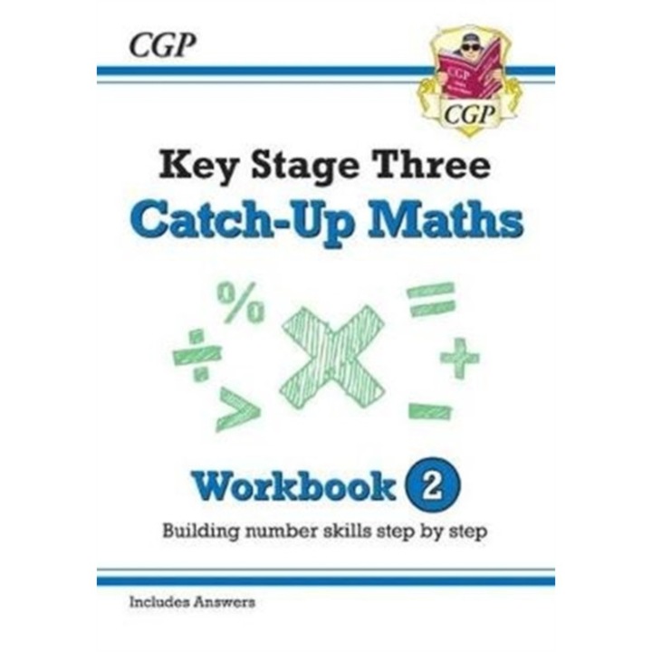 KS3 Maths Catch-Up Workbook 2 (with Answers), Books CGP
