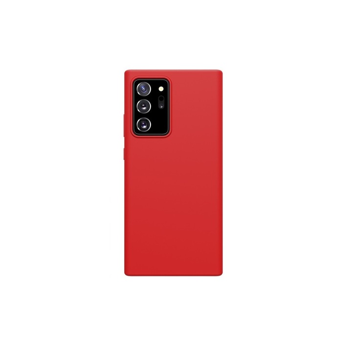 Калъф PlanetPhone, Съвместим със Samsung Galaxy Note 20, Ултра тънък, Защита на камерата, Червен