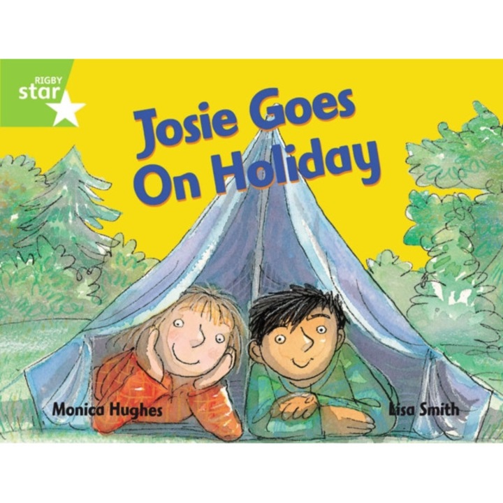 Rigby Star Guided 1 Green Level: Josie Goes on Holiday Pupil Book (single), Hughes Monica