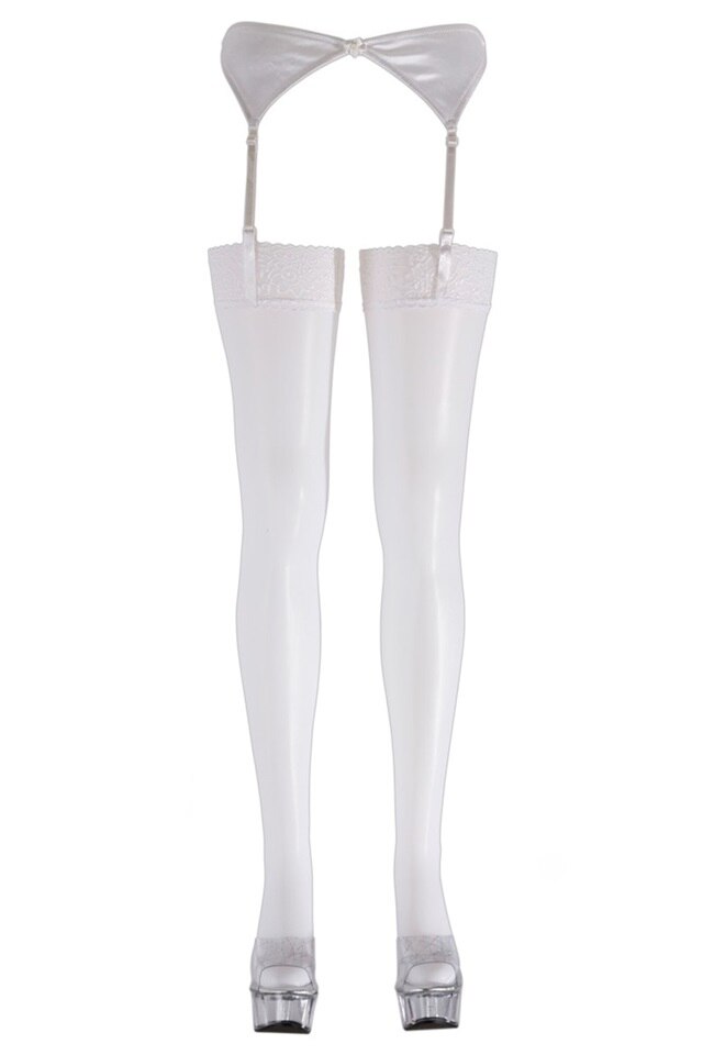 Ciorapi cu banda, Orion, Alb