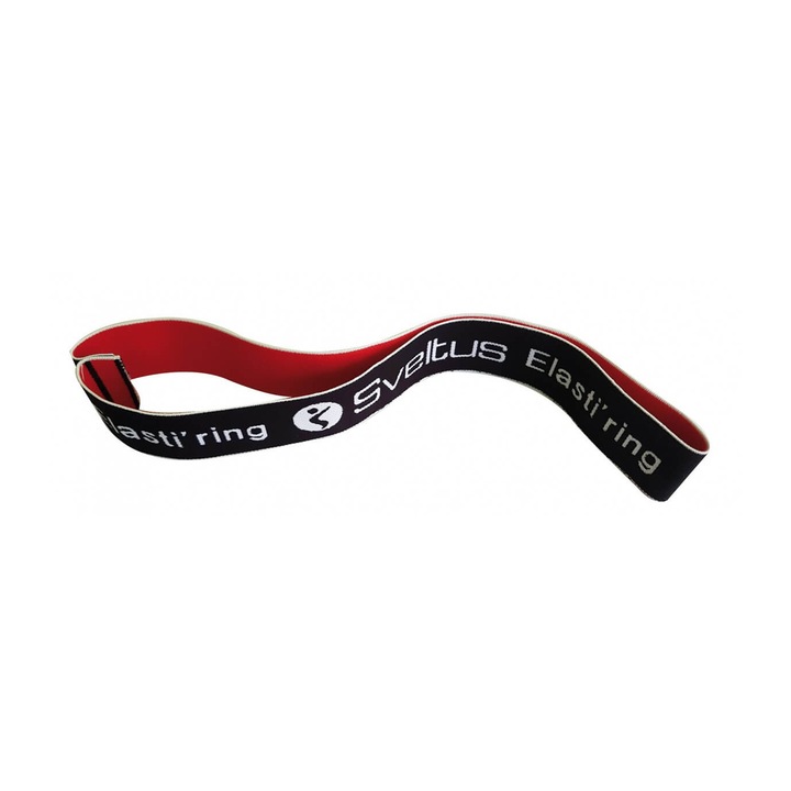 Sveltus® elastiring textilbe szőtt gumigyűrű (fekete, 10 kg)