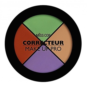 Paleta corector Miss Cop Make Up Pro 4.8 g Paleta corector Miss Cop Make Up Pro 4.8 g