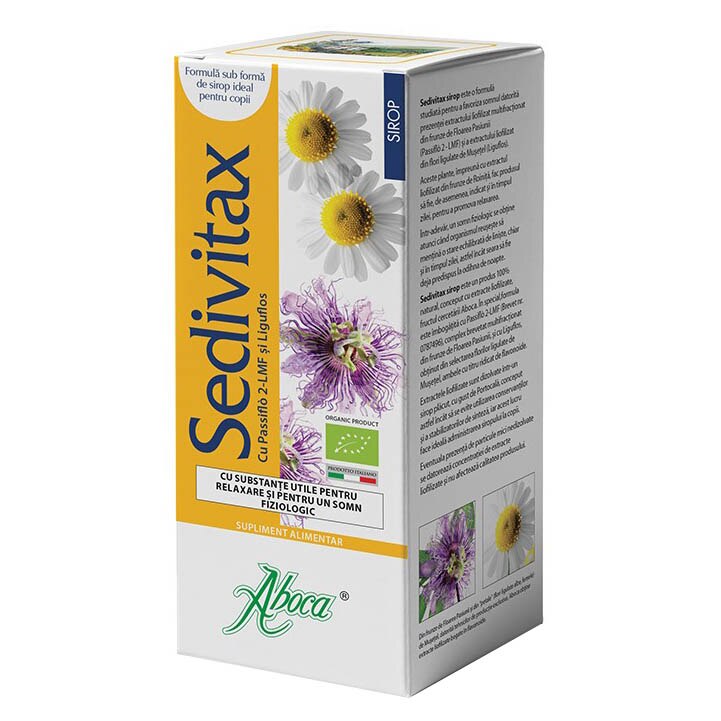 Supliment alimentar Sedivitax Bio Sirop Pentru Copii, 220 grame