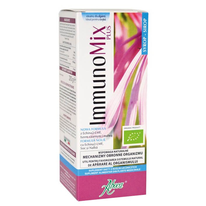 Supliment alimentar Immunomix Plus Sirop Copii, 210 grame