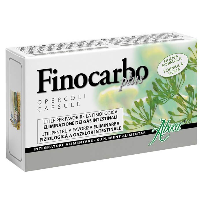 Supliment alimentar Finocarbo Plus, 20 capsule