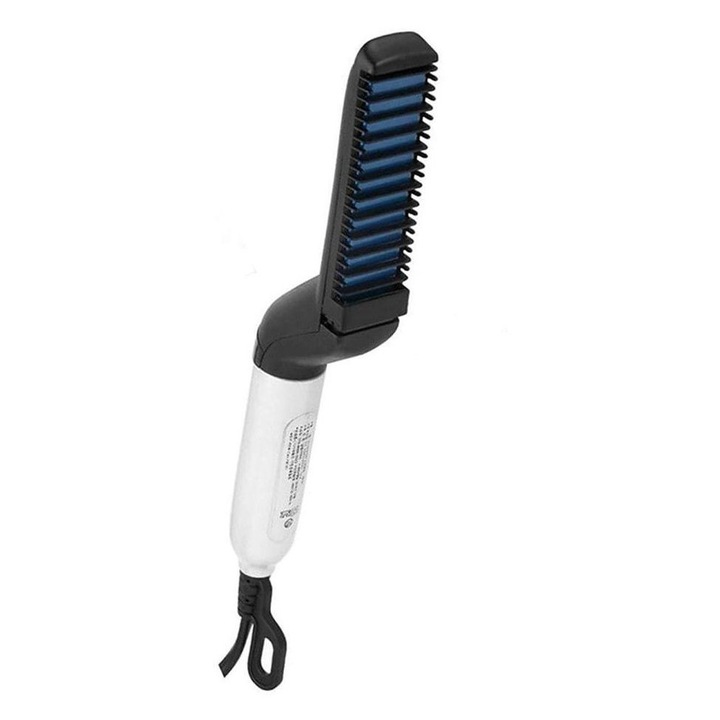 Placa speciala cu pieptene pentru indreptarea parului si a barbii, 10 W, alimentare la retea