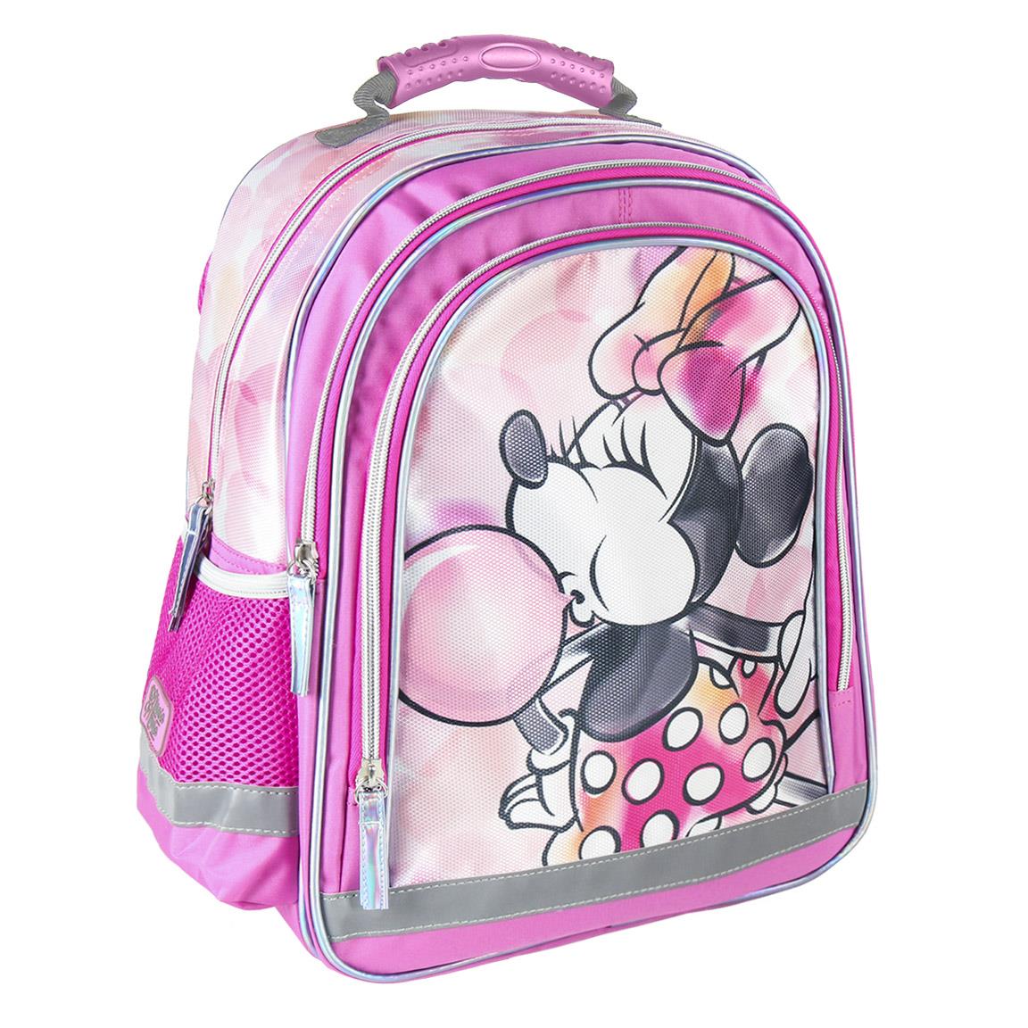 Rucsac Cerda Minnie Mouse Premium cu buzunar frontal, 29 x 39 x 13 cm