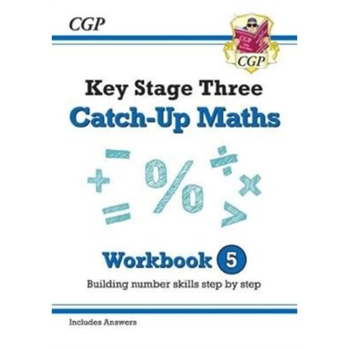 KS3 Maths Catch-Up Workbook 5 (with Answers), Books CGP