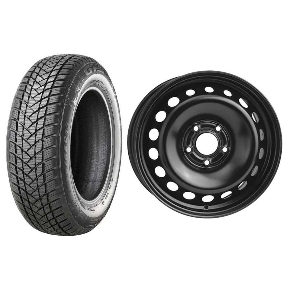 Roata completa Renault Megane RFB janta otel ALCAR 7005 6.5x16 + anvelopa Iarna GT Radial WinterPro2 205/55R16 91H + Senzor presiune ALCAR