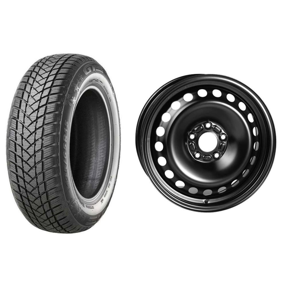 Roata completa Ford Focus janta otel ALCAR 8325 6.5x16 + anvelopa Iarna GT Radial WinterPro2 205/55R16 91H + Senzor presiune ALCAR