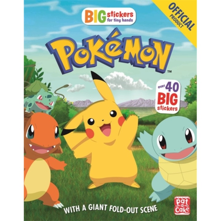 The Official Pokemon Big Stickers for Tiny Hands, Pokemon
