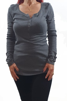 Bluza dama Tally Weijl, gri, M Bluza dama Tally Weijl, gri, M