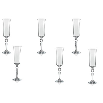 Set 6 pahare vin spumant, sampanie BOHEMIA CRISTAL GRACE 190ml Set 6 pahare vin spumant, sampanie BOHEMIA CRISTAL GRACE 190ml