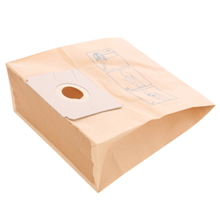 Комплект от 5 филтърни торбички за прахосмукачка AEG GR 28, изработени от хартия