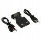 VGA-HDMI конвертор-адаптер, Аудио, Full HD, Черен