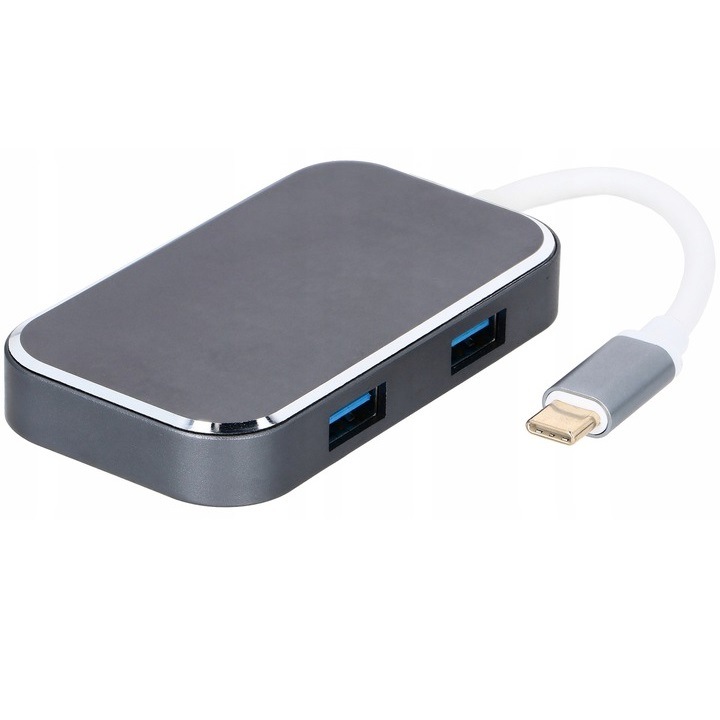 5в1 USB тип C към HDMI адаптер с 3 USB порта за MacBook