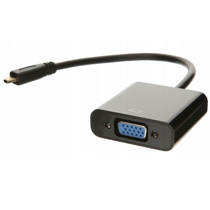 Адаптер Micro HDMI, Pawonik, VGA DSUB, конвертор