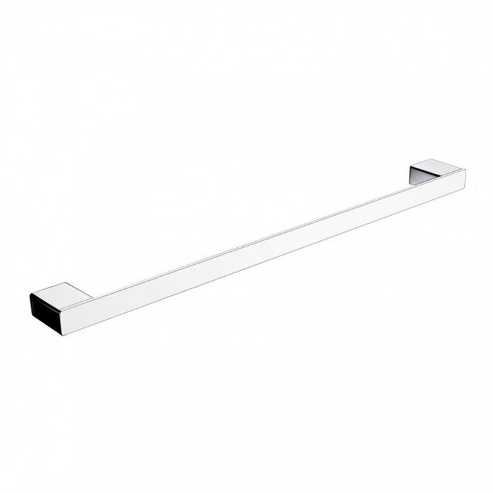 Törülközőtartó, NIMCO, sárgaréz, krómozott, ezüst, 47,6x4,6 cm