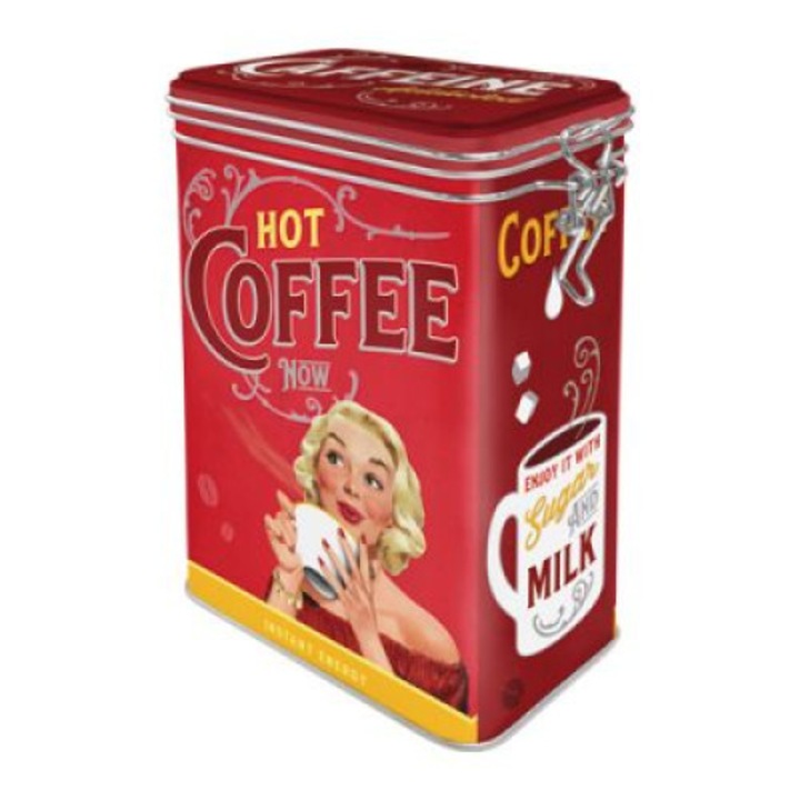 Hot Coffee Now - aromazáras tárolódoboz