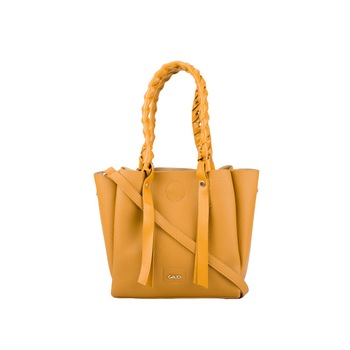 Geanta tote mica de dama, Gaudi, Model Anya Lice V9AI-71261, Mica, Piele ecologica, Mustar, 24x23x13 Geanta tote mica de dama, Gaudi, Model Anya Lice V9AI-71261, Mica, Piele ecologica, Mustar, 24x23x13