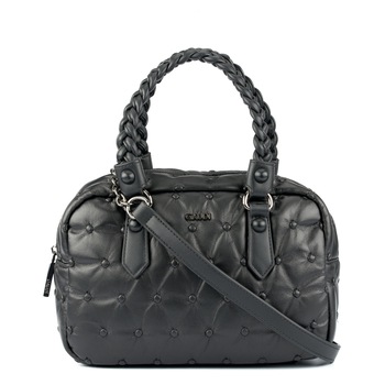 Geanta de mana de dama, Gaudi, Model Lea V9AI-71273, Piele ecologica, Efect matlasat, Negru, 25x30x14 Geanta de mana de dama, Gaudi, Model Lea V9AI-71273, Piele ecologica, Efect matlasat, Negru, 25x30x14