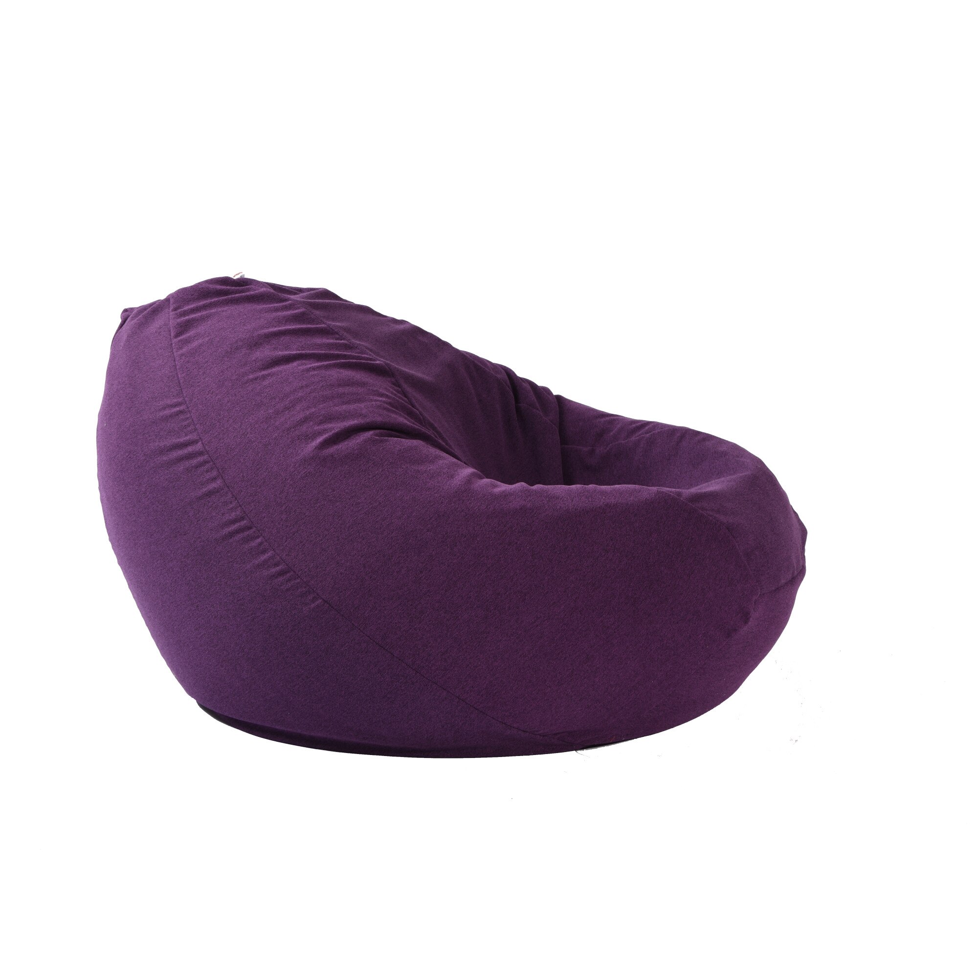 Fotoliu Pufrelax tip Sac Nirvana Grande Gama Premium Textil, Mulberry , husa detasabila, umplut cu perle polistiren