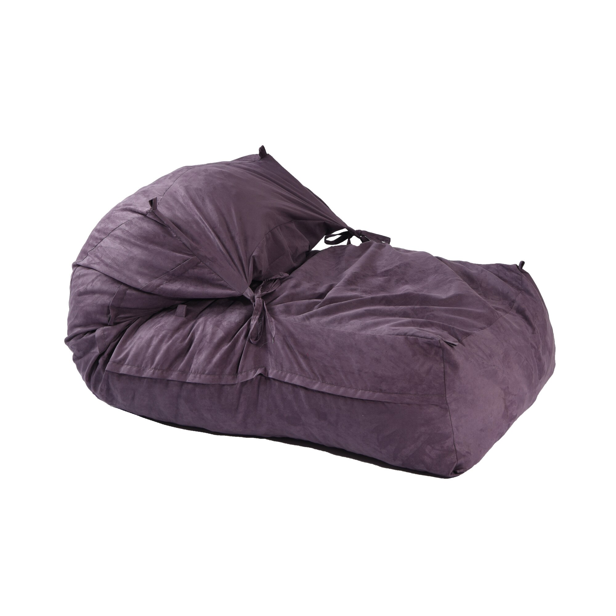 Fotoliu Pufrelax Yoga XL Magnetic Ink (Gama Premium Textil) umplut cu fulgi de burete memory mix