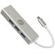 Adaptor A+ TYPE C to RJ45+3*USB3.0A HUB
