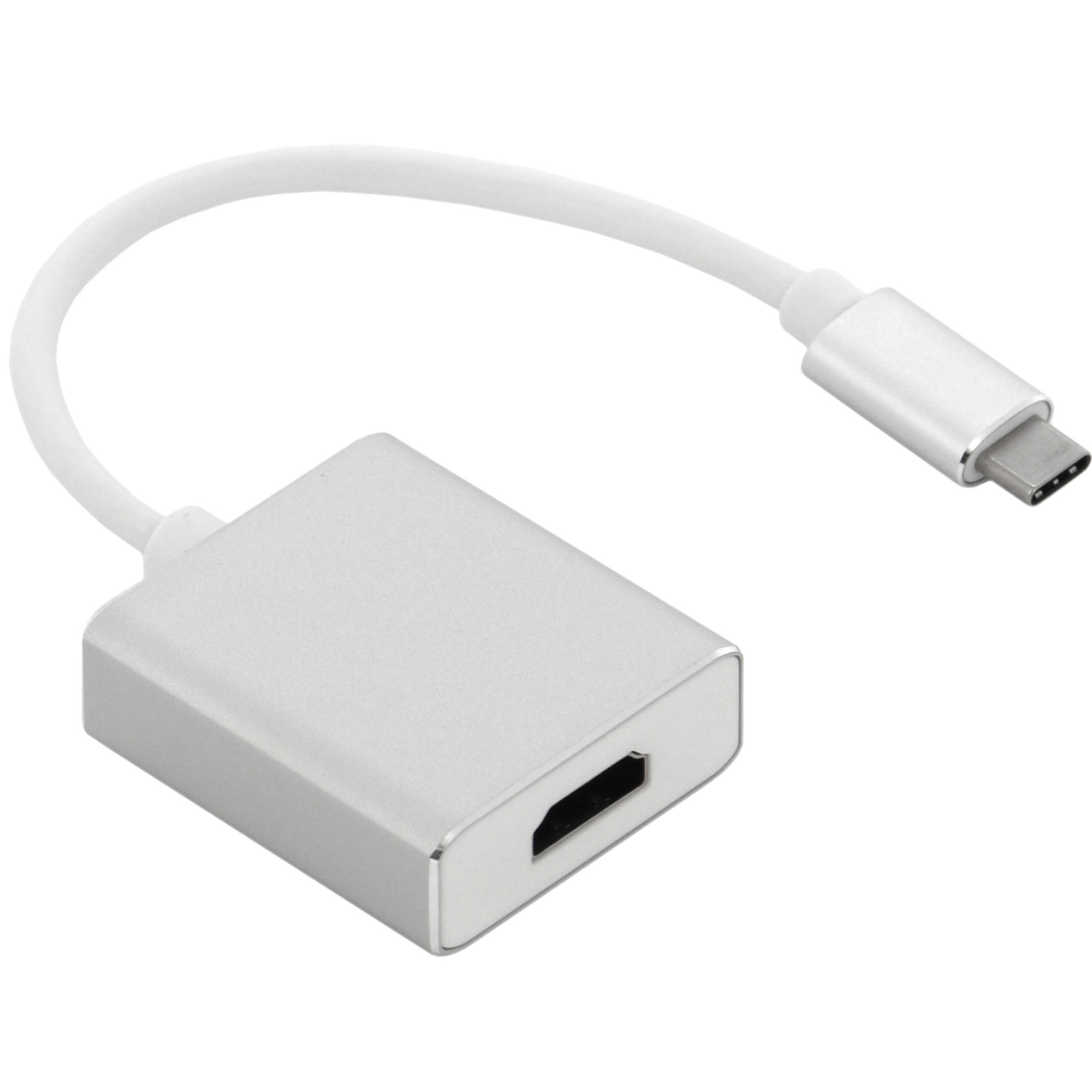 Адаптер TYPE-C to HDMI (female),4K*2K 60HZ, Алуминий - eMAG.bg