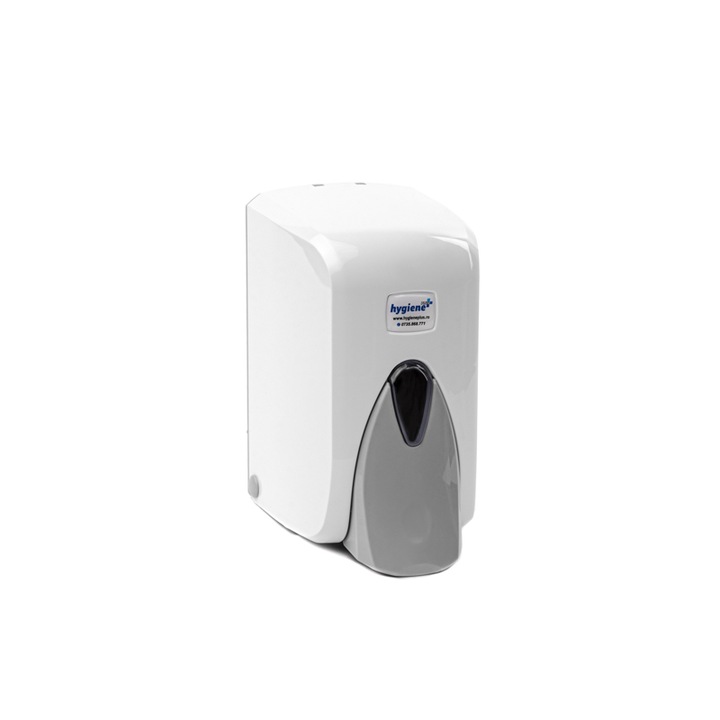 Dispenser plastic dezinfectant - sapun lichid cu tank 0,5l