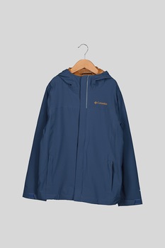 Columbia, Jacheta cu gluga pentru ski Whibdey Island, Albastru inchis Columbia, Jacheta cu gluga pentru ski Whibdey Island, Albastru inchis