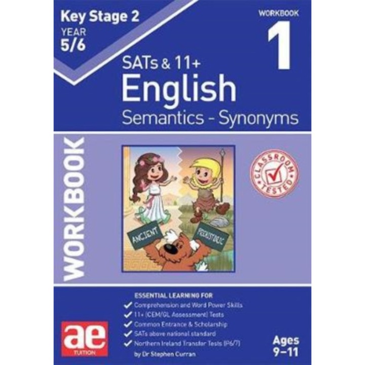 KS2 Semantics Year 5/6 Workbook 1 - Synonyms, Curran Dr Stephen C, Vokes Warren