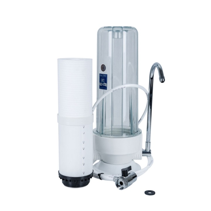 Sistem de Filtrare FILTRO MF1 TOP, amplasare pe blatul de bucatarie, cartus dublu