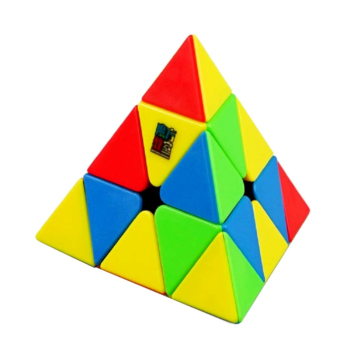 Магически куб BV Moyu MoFang Meilong Pyraminx, 3x3x3, Многоцветно, 253CUB
