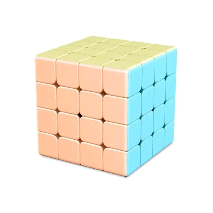 Магически куб 4x4x4 Moyu MoFang Meilong, Macaron без стикери, 247CUB