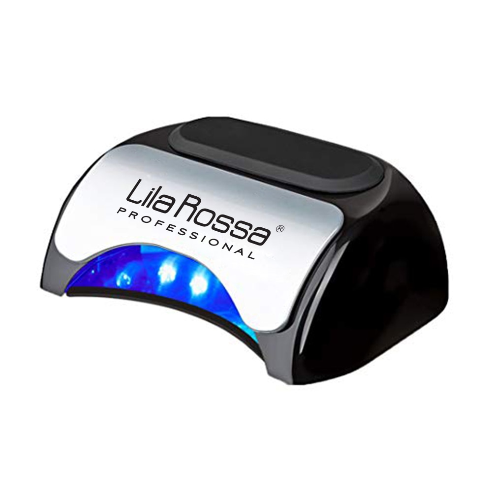 Lampa CCFL manichiura pedichiura, Lila Rossa, 48 W, neagra