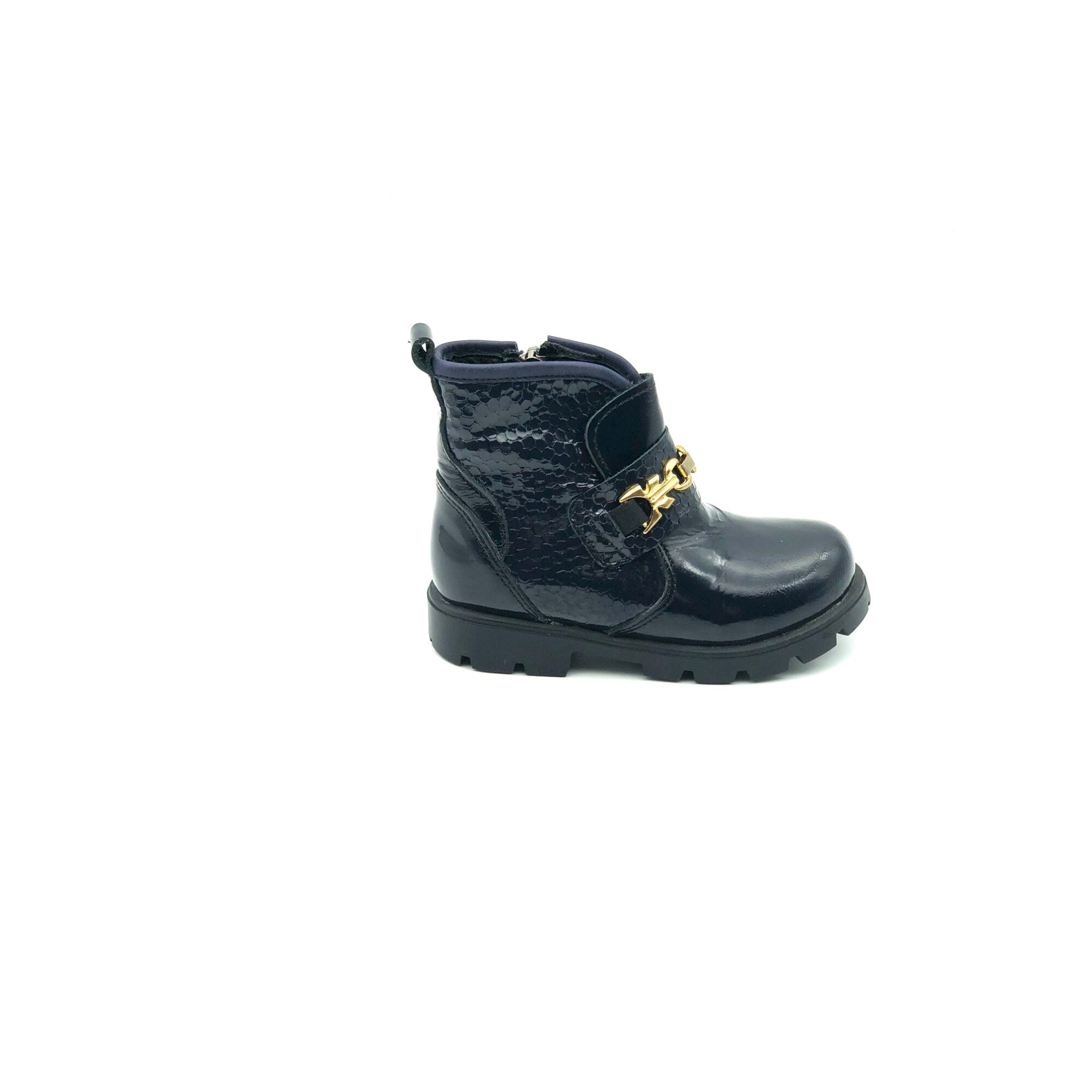 Cizme copii Sibel Bebe EVO1177, captusite, Bleumarin, numarul