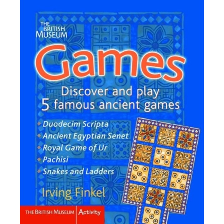 Games Discover and Play 5 Famous Ancient Games, Finkel Irving