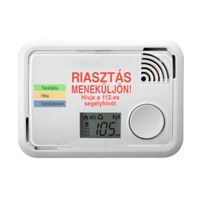 detector monoxid de carbon inteligent  sistem de alarma de inalta capacitate afisaj lcd informativ  indicator stare led klausstech acumulator inglobat 3v litiu memorie de evenimente imagen 30_0_
0