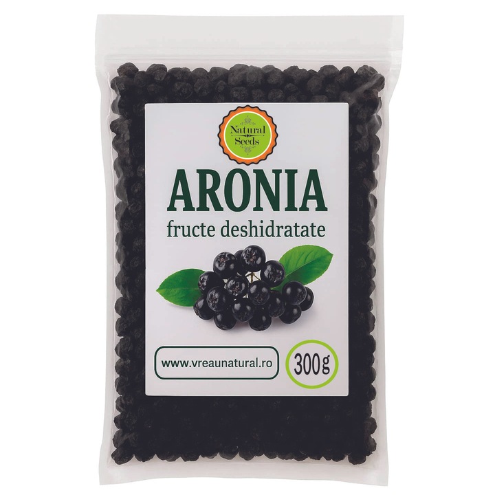 Aronia fructe, Natural Seeds Product, 300g