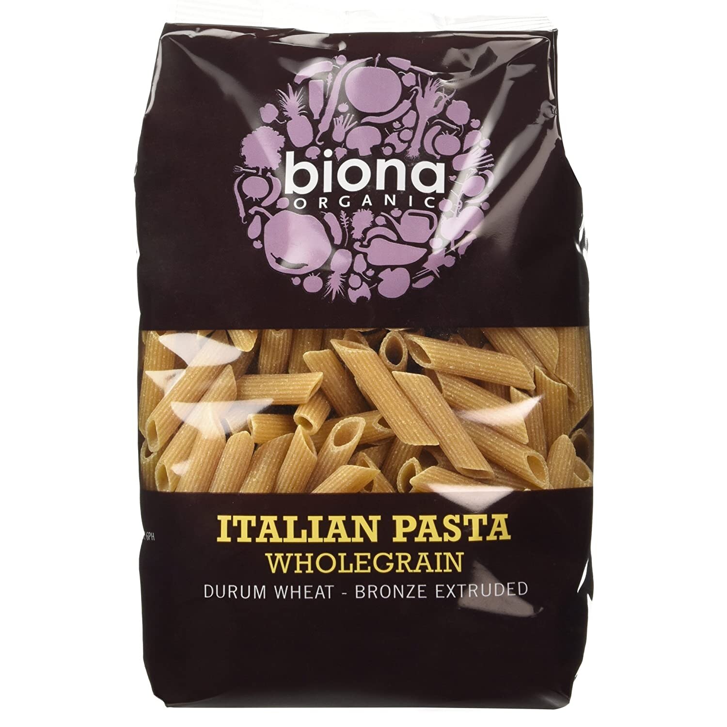 Penne din grau integral, Biona, bio, 500g