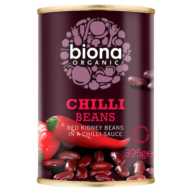 Fasole rosie in sos chilli, Biona, bio, 395g