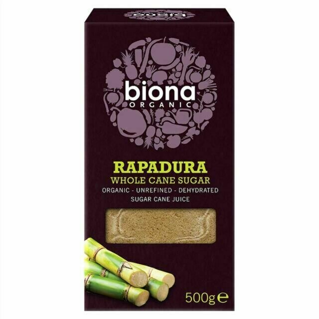 Zahar brun Rapadura, Biona, bio, 500g